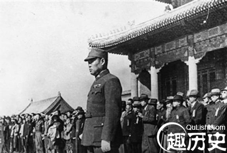 孙连仲太和殿外受降