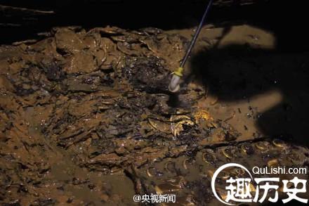 西汉海昏侯墓重大发现:数量最集中的金器堆