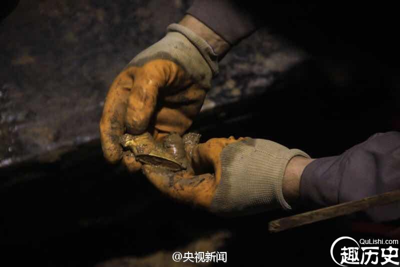 西汉海昏侯墓重大发现:数量最集中的金器堆