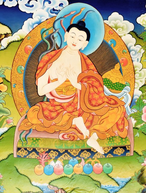 龙宫-龙宫取经的龙树菩萨