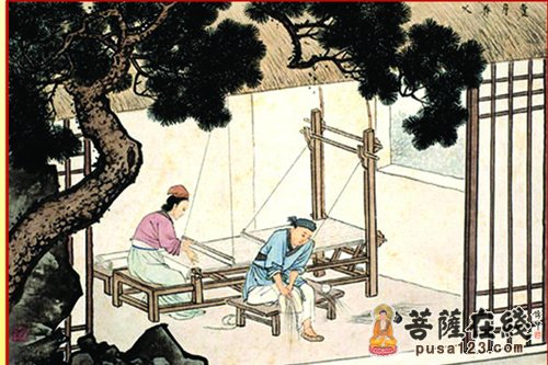 佛教-古代孝敬父母的故事-卖身葬父 佛教-古代孝敬父母的故事-卖身葬父