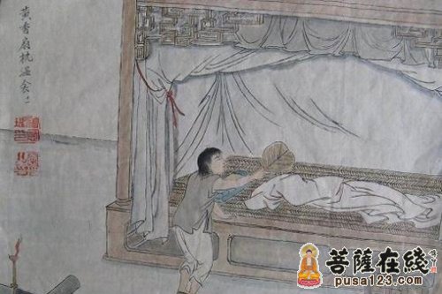 古代孝敬父母的故事-扇枕温席 古代孝敬父母的故事-扇枕温席