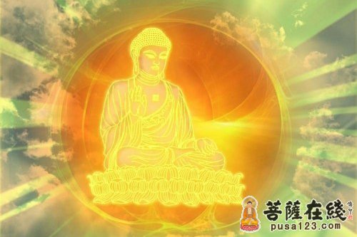 佛教-一念弥陀 头上便放光 佛教-一念弥陀 头上便放光