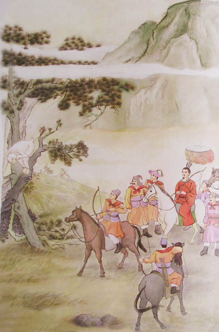 莲池大师-莲池大师戒杀放生文图说:悲猿下泪 莲池大师-莲池大师戒杀放生文图说:悲猿下泪