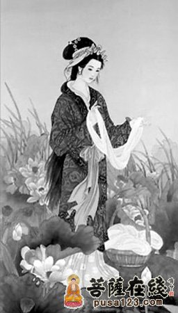 佛教-越国夫人往生奇事 佛教-越国夫人往生奇事