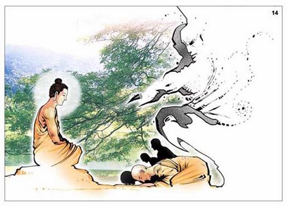 释迦牟尼-刁难佛陀的年轻人 释迦牟尼-刁难佛陀的年轻人