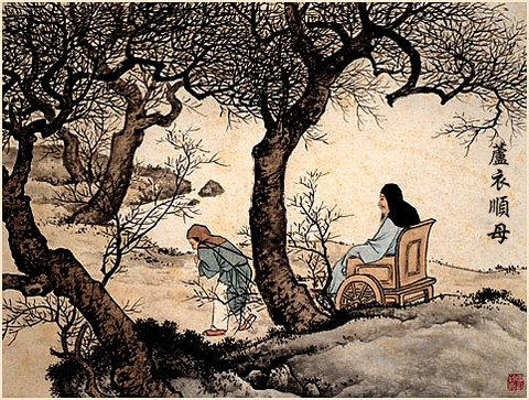 二十四孝的故事:闵损芦衣 二十四孝的故事:闵损芦衣