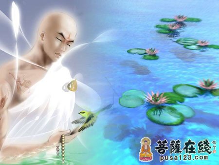 释迦牟尼-盲眼阿罗汉的因果