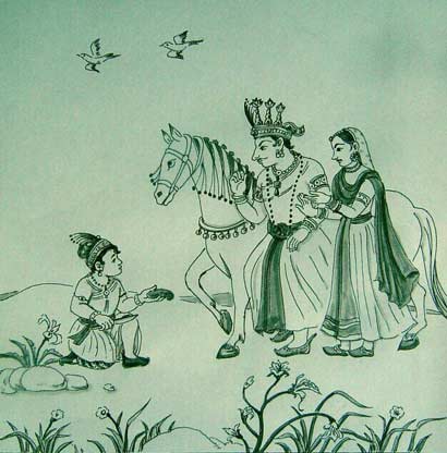 小王子-佛陀前世割肉救亲感动天神顺利复国 小王子-佛陀前世割肉救亲感动天神顺利复国