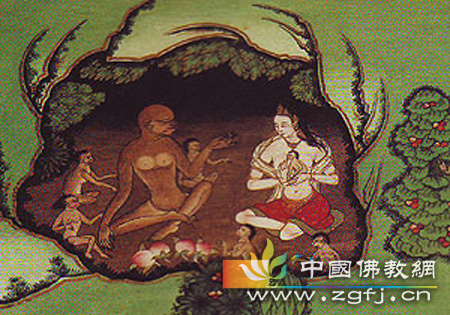 佛教-猿猴与罗剎女的传说 佛教-猿猴与罗剎女的传说