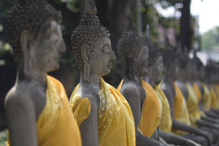 释迦牟尼-五百商人因供养佛因缘 获享人间福报 释迦牟尼-五百商人因供养佛因缘 获享人间福报