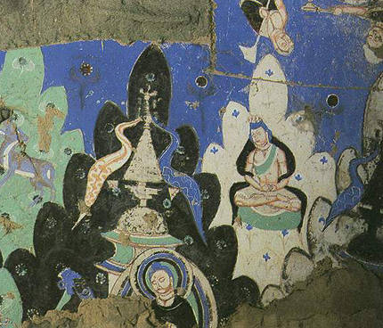 责任编辑-菱格因缘故事画特写 克孜尔第二0五窟