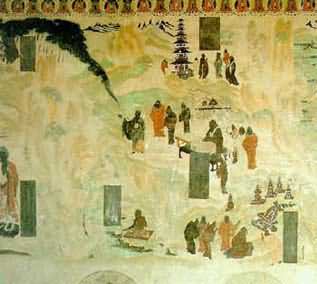 佛教-佛图澄神异故事画