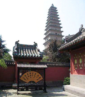 《西厢记》发生地:永济普救寺莺莺塔 《西厢记》发生地:永济普救寺莺莺塔