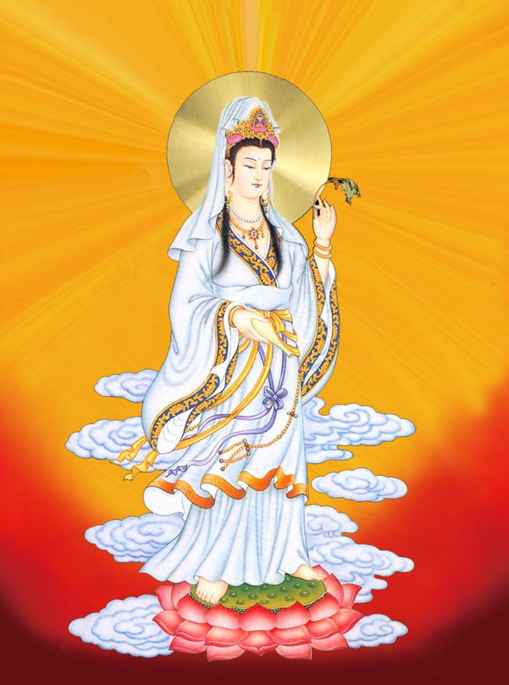 佛教-菩萨会帮有孝心的人