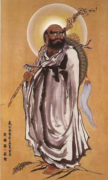 菩提达摩-只履西归:菩提达摩手携只履翩翩独逝 菩提达摩-只履西归:菩提达摩手携只履翩翩独逝