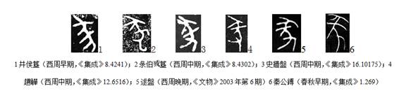 金文-孟蓬生：釋清華簡《封許之命》的“[彑豕]”字——兼論“[彑豕]”字的古韻歸部