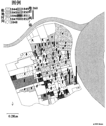 上海开埠-上海开埠早期英租界土地交易、地价分布及其驱动力分析(1844～1853)